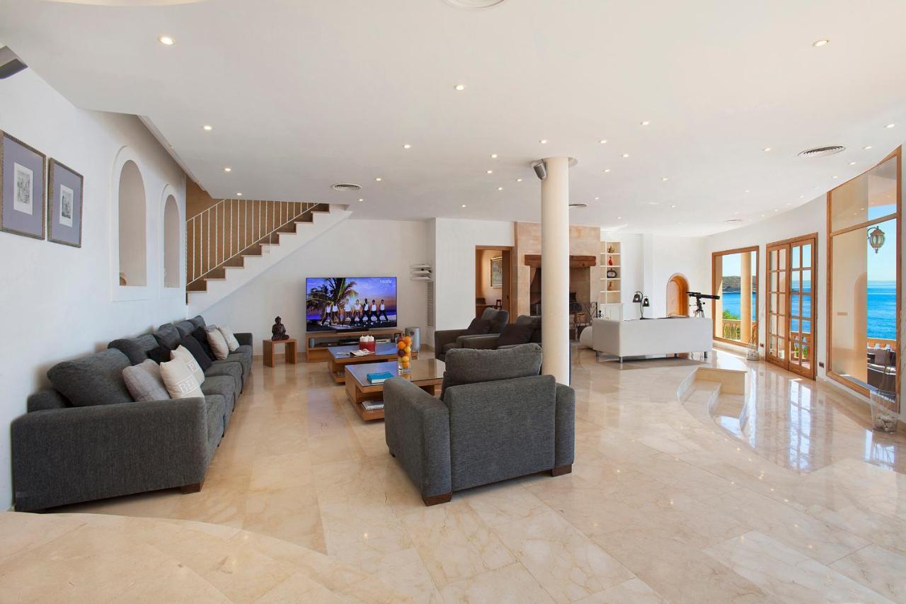 Villa Juan Carlos Cala Vinas  ภายนอก รูปภาพ